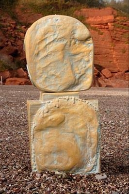 Seastone II by Bob Dawson - Sculpture  Stoneware