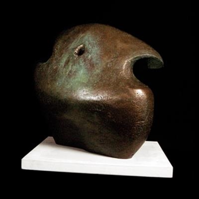 Tempest veiw by Bob Dawson - Sculpture  Bronze