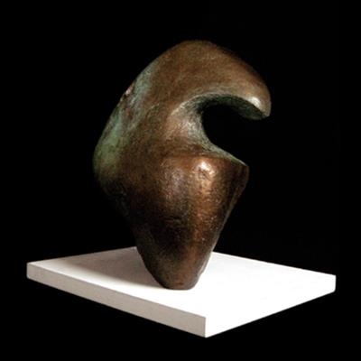 Tempest side veiw by Bob Dawson - Sculpture  Bronze