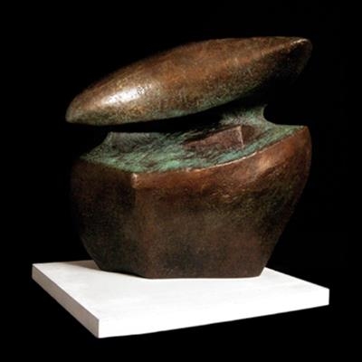 Tempest veiw by Bob Dawson - Sculpture  Bronze