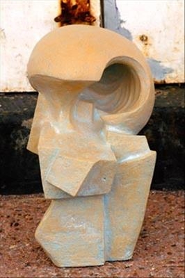 Tsunami by Bob Dawson - Sculpture  Fired Clay