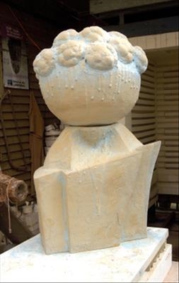 Weeping Planet by Bob Dawson - Sculpture  Stoneware